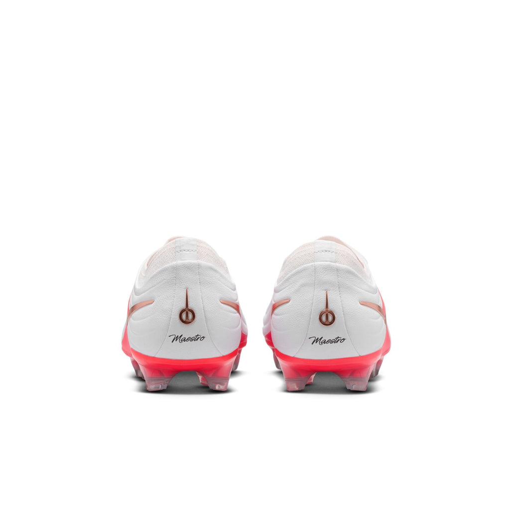 Nike Tiempo Maestro Elite FG Firm Ground Soccer Cleats- White/Bright Crimson/Blur